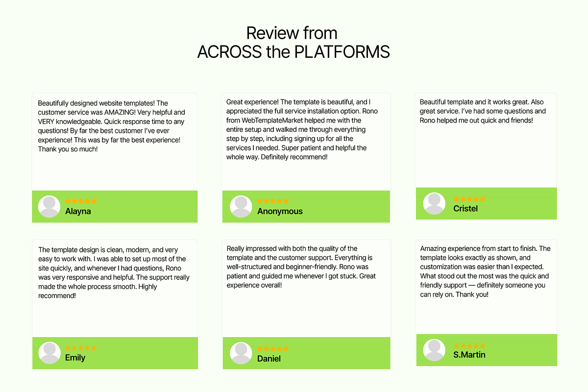 Fitness & Gym WordPress Template, a WordPress Template by Web Template Market (Photo 7 of 8)