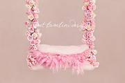 Newborn Photography Digital Backdrop preview 3