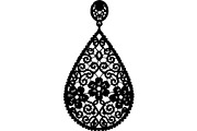 Ornamental Earring SVG Bundle, an Object Graphic by Designer_Momina (Thumbnail 17 of 20)