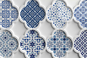 Azulejos & Moroccan patterns, a Pattern Graphic by Tabita's shop (Thumbnail 5 of 8)