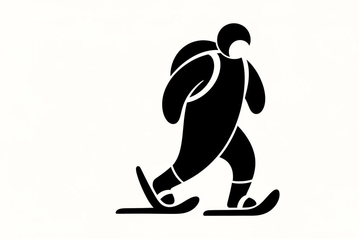 collection of Winter Ski Silhouette, an Illustration by Amazin_art (Photo 22 of 33)
