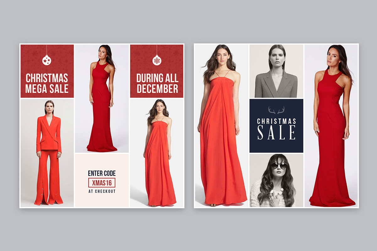 Christmas Sale Social Media Layouts, a Templates & Theme by Medialoot (Photo 6 of 6)