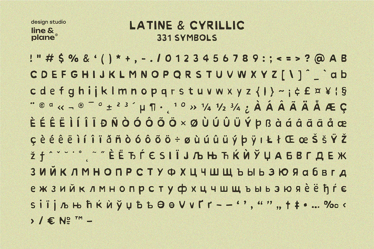 Burlcut Font - Latine & Cyrillic, a Handwritten Font by line & plane (Photo 2 of 13)