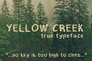 Yellow creek family font + bonus, a Script Font by C7 Studio (Thumbnail 1 of 4)