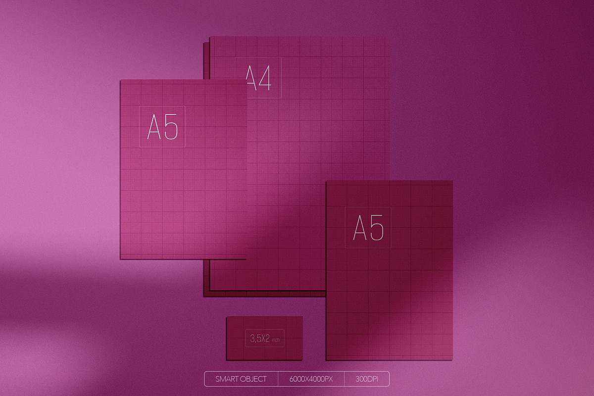 Beaming — Minimalistic Mockup Scene, an Advertising Mockup by Milka (Photo 3 of 5)