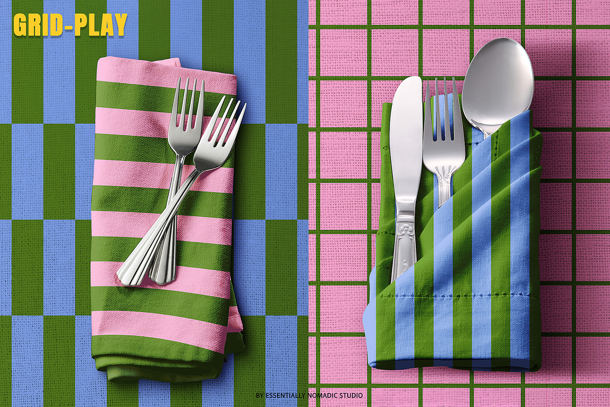 Stripes & Plaids Seamless Pattern, a Pattern Graphic by Essentially Nomadic (Photo 13 of 14)