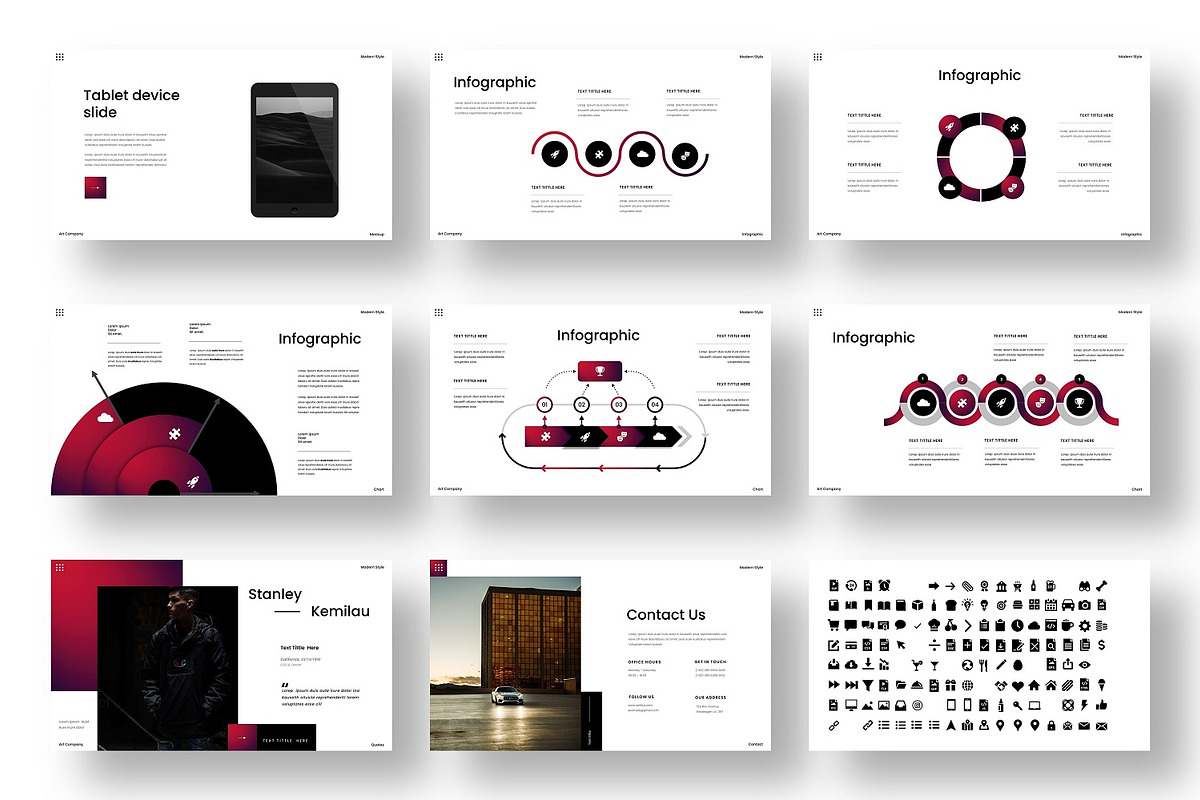 Zankus - Business Google Slide, a Presentation Template by Dens Creative Studio (Photo 5 of 6)