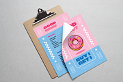 Menu Flyer Good Donut, a Flyer Template by Me55enjah Design (Thumbnail 1 of 3)