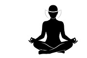 peaceful moment silhouette, an Illustration by Amazin_art (Thumbnail 15 of 46)
