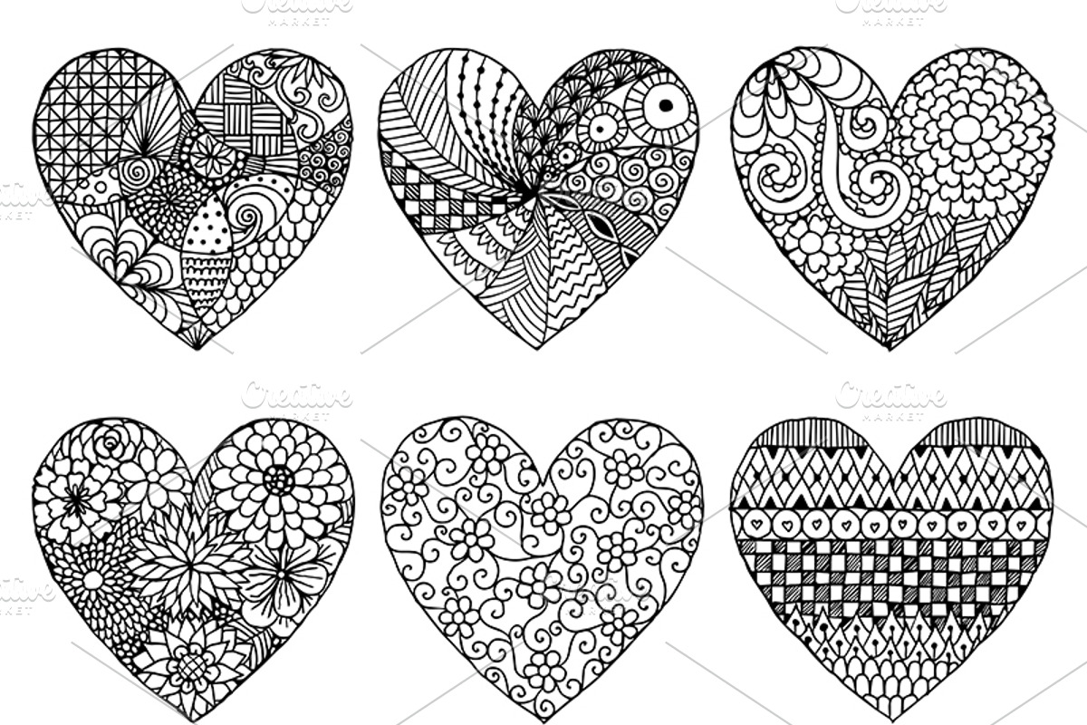 Hand drawn elements bundle, an Object Graphic by Somjai King (Photo 10 of 21)