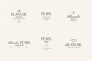 Blanche Logo Kit | Logos Ai Eps Psd, a Branding & Logo Template by Feel This (Thumbnail 2 of 11)