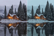 11 Cinematic Blues Lightroom presets, a Preset Add-On by Presets by Yevhen (Thumbnail 8 of 10)