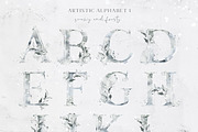 Winter Watercolors&Alphabets, a Decorative Illustration by Eva Katerina (Thumbnail 11 of 23)