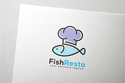 Fish Resto Logo, a Branding & Logo Template by Slim Studio (Thumbnail 3 of 3)