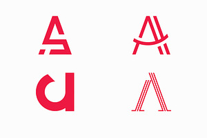 Letter A logo vector template, a Branding & Logo Template by T.Vooka