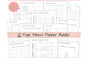 Weight Loss Journal, Fitness Planner, a Templates & Theme by Templatables (Thumbnail 10 of 10)