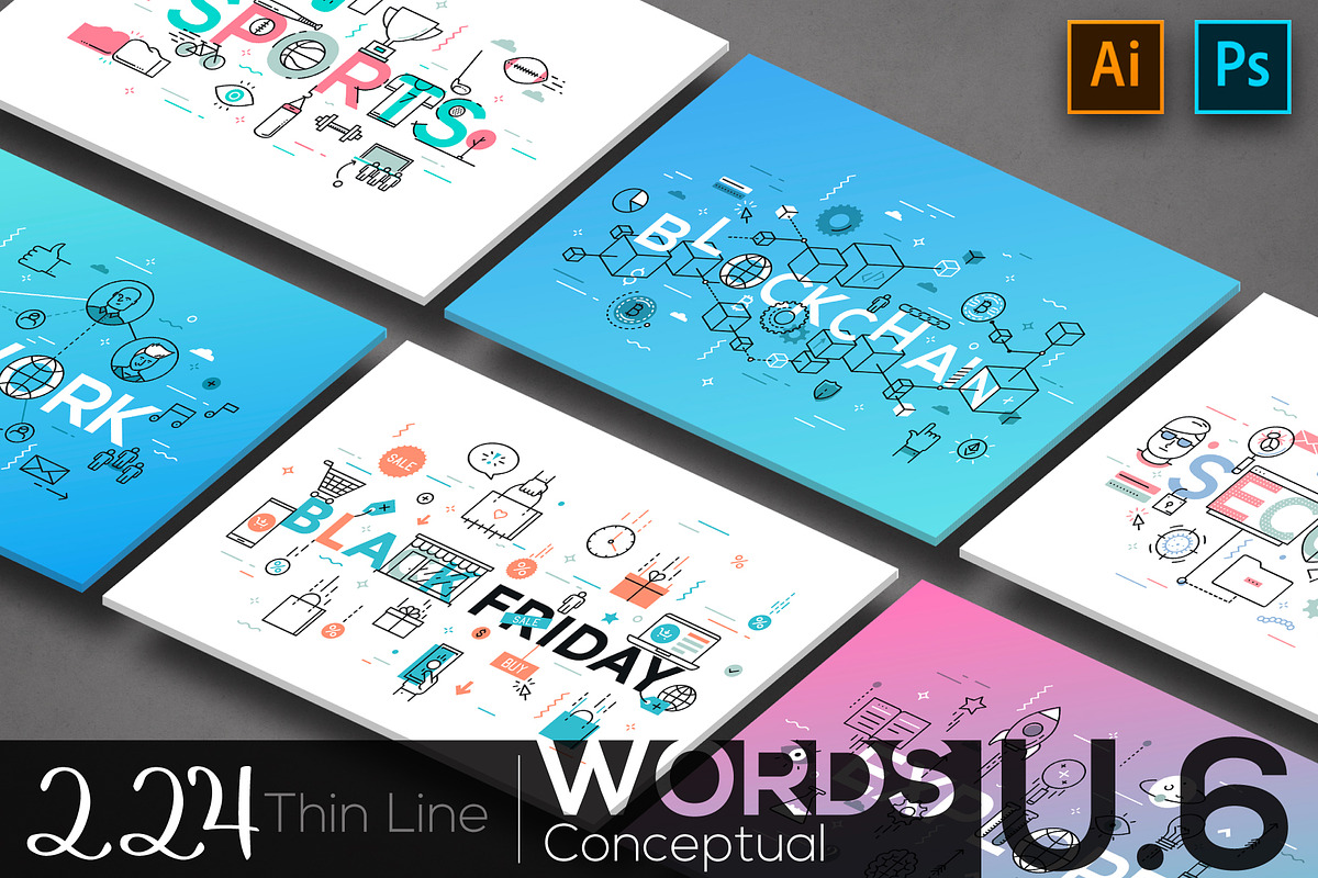 The Creator's Bundle (28 in 1), a Background Graphic by Andrew Kras Design (Photo 15 of 33)