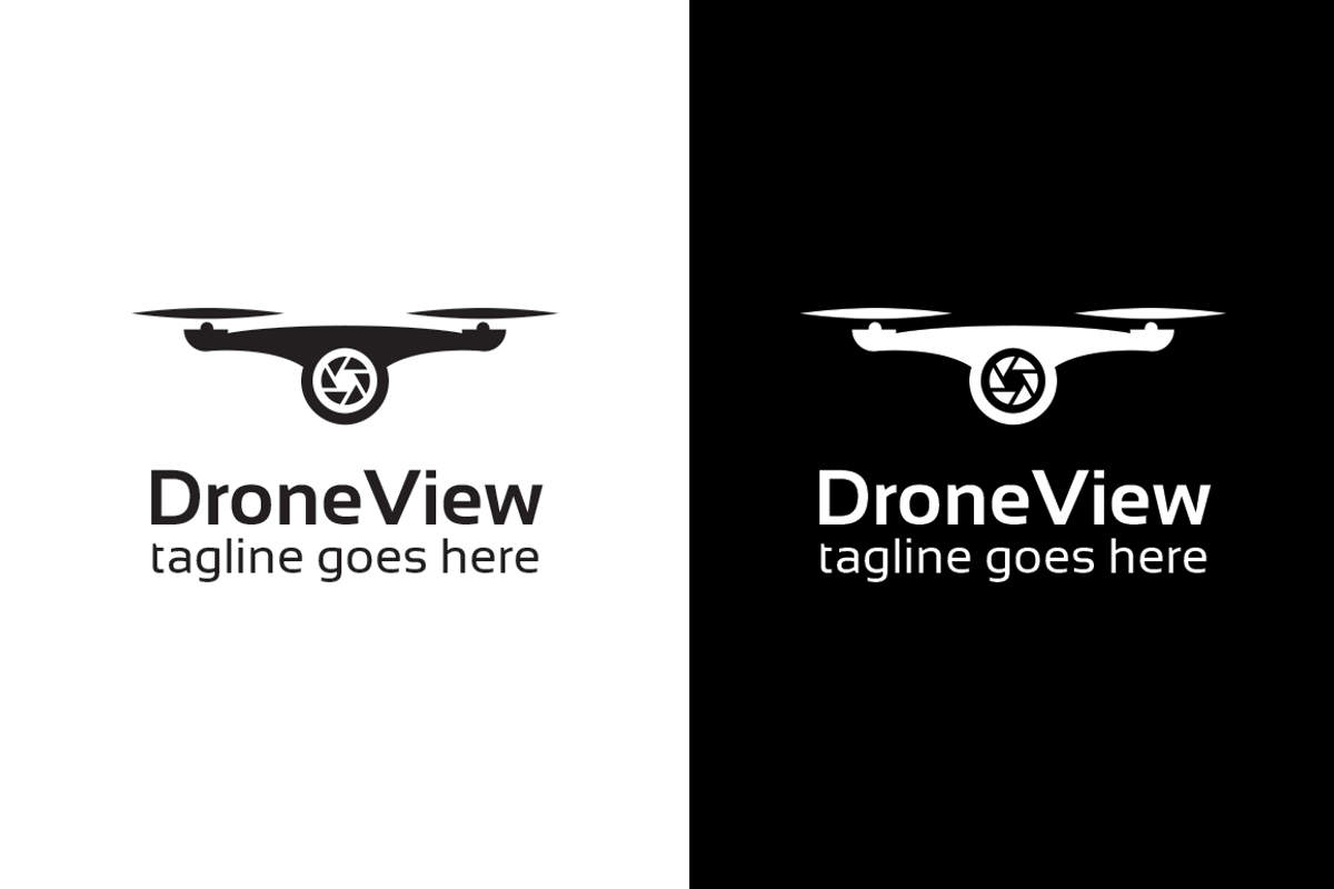 DroneView Logo, a Branding & Logo Template by Xelm (Photo 3 of 3)