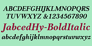 JabcedHy, a Serif Font by Ingrimayne Type (Thumbnail 9 of 10)