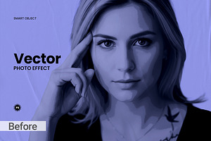Vector Paint Effect Photoshop Action, a Layer Style Add-On by graphypix