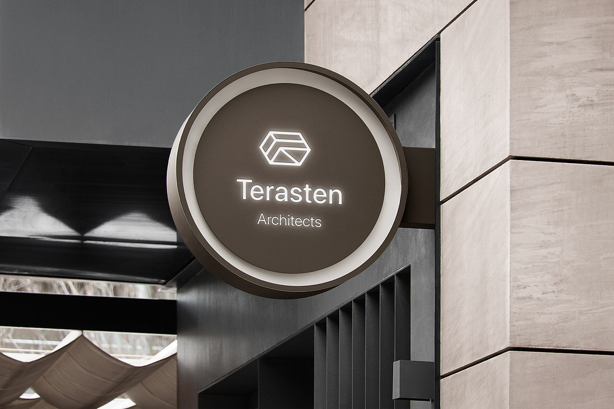 Logo Mockup Modern Round Wall Sign, a Product Mockup by Asylab (Photo 4 of 5)