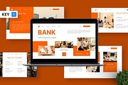 Bank - Finance Keynote, a Presentation Template by Deepslide Studio (Thumbnail 1 of 6)