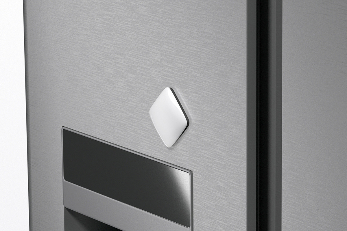 White Rhombus Fridge Magnet 3D Model, an Object 3D Model by rebrandy (Photo 3 of 9)