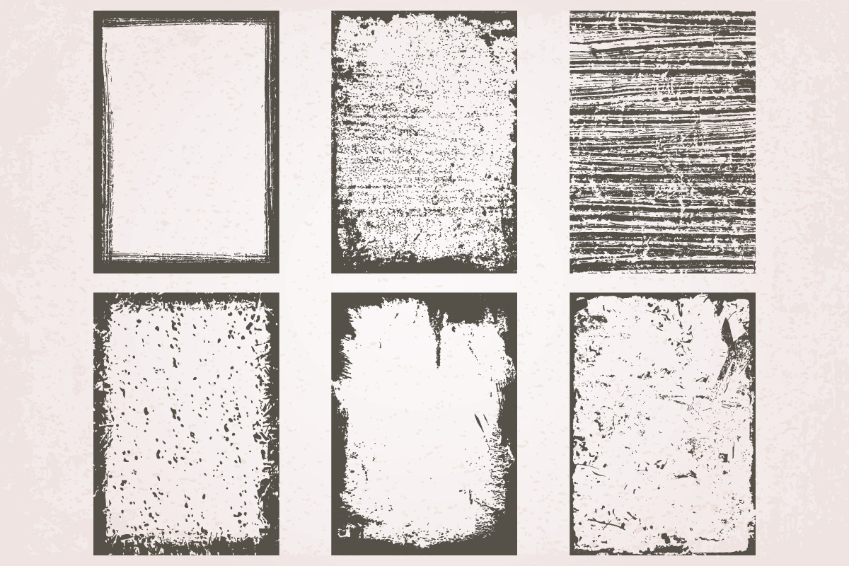 18 Grunge Frames Backgrounds Set, a Texture Graphic by Digiselector Design Goods (Photo 5 of 5)