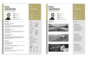 Modern Resume/CV, a Resume Template by Artiverge (Thumbnail 3 of 4)