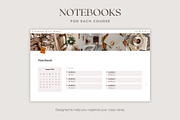 Notion Template Light Academia, a Templates & Theme by AestheticOrganizer (Thumbnail 6 of 9)