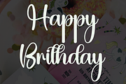 Spectaculer Brithday, a Handwritten Font by InermediaSTUDIO (Thumbnail 4 of 8)