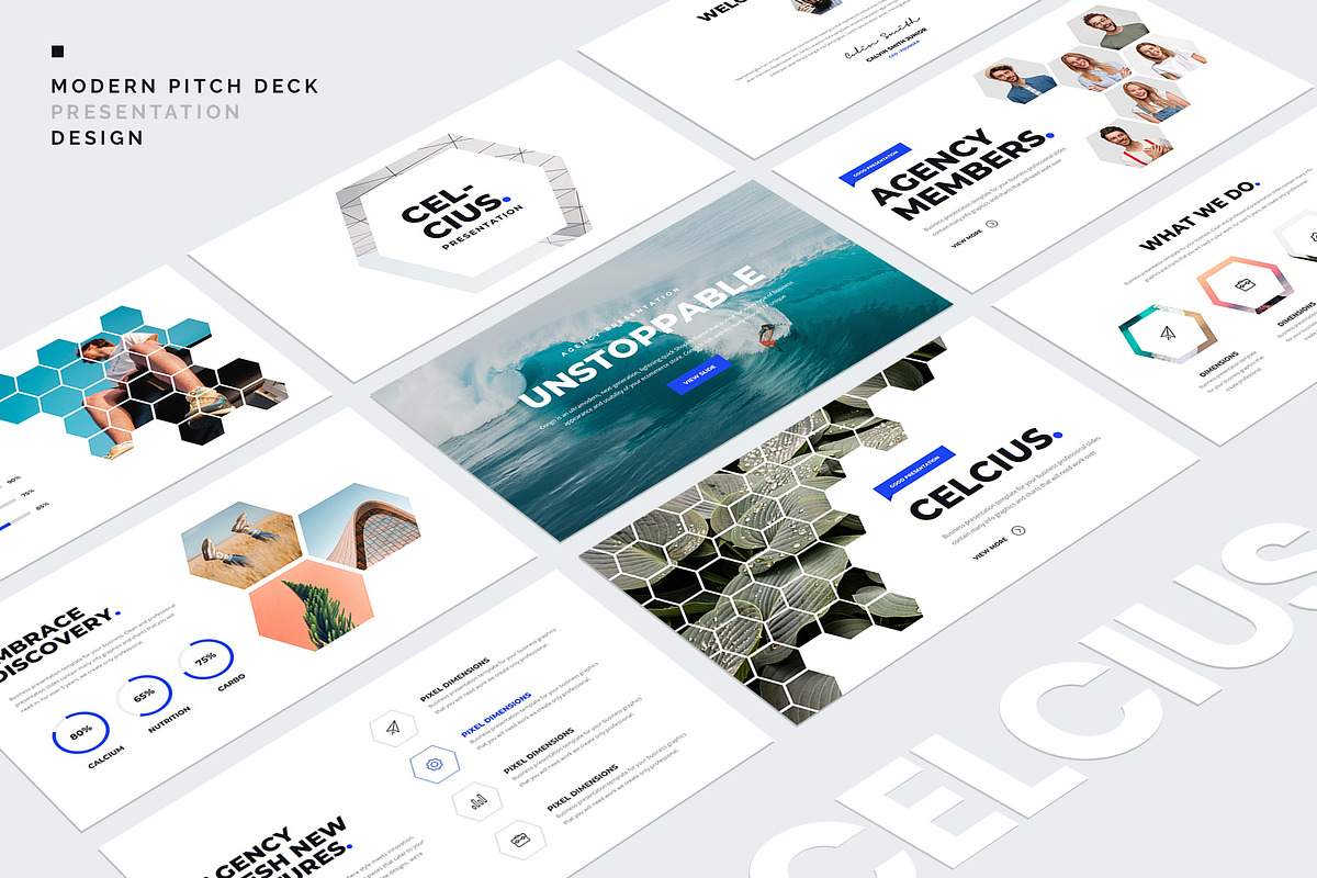 Celcius Powerpoint Template Design, a Presentation Template by Rocketstill (Photo 1 of 6)