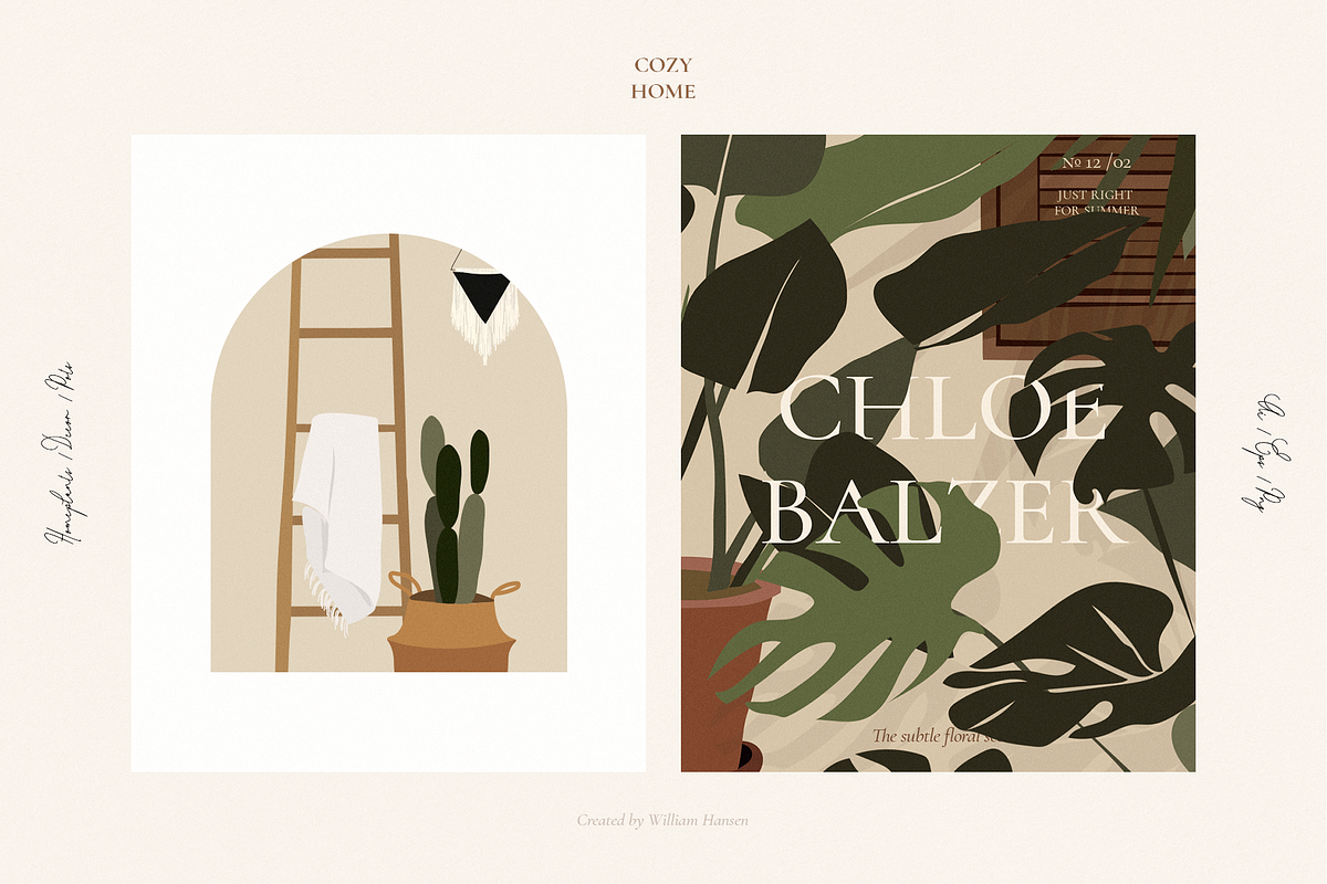 Cozy Home Decor Creator, a Decorative Illustration by William Hansen (Photo 2 of 9)