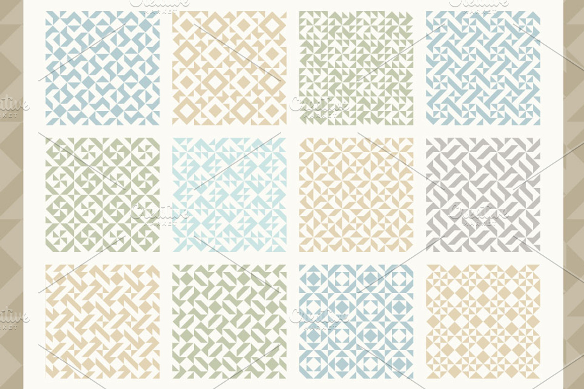 Quilt Geometry #34, a Pattern Graphic by Slanapotam (Photo 2 of 2)