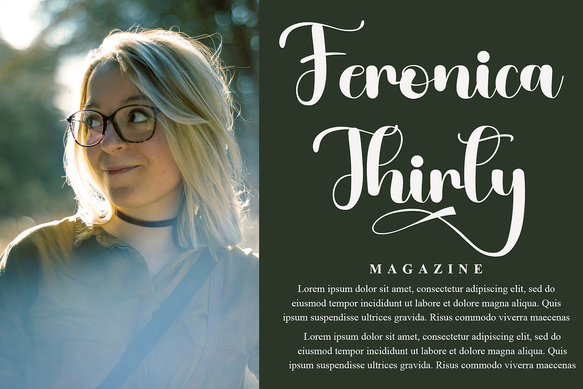 Sweety, a Script Font by InermediaSTUDIO (Photo 1 of 8)