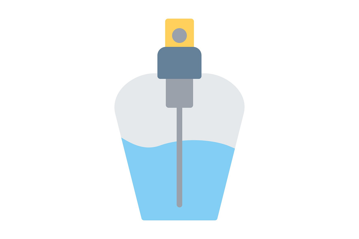 Fragrance Flat Icon, a Duotone Icon by Pexelpy (Photo 1 of 2)