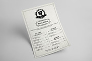 Food / Restaurant Menu Flyer-V367, a Flyer Template by Template Shop (Thumbnail 4 of 5)