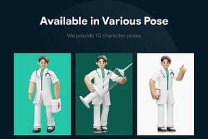 Doctor 3D Character