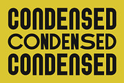 Quory – Retro Condensed Sans Serif, a Sans Serif Font by Artiveko (Thumbnail 7 of 8)