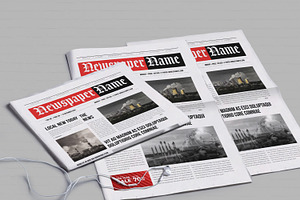 Newspaper Design Template