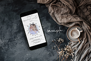 Flat Lay Mockup Bundle Backdrop Mock, a Background Photo by TatiMockup (Thumbnail 6 of 8)
