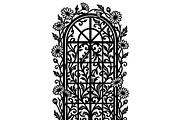 50 Floral French Window Ornament, a Decorative Illustration by Amazin_art (Thumbnail 13 of 24)