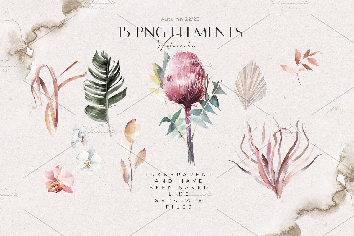 BOHO STYLED TEMPLATES CANVA, a Presentation Template by Alisa Mikibith Art (Photo 6 of 9)