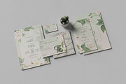 Wedding Invitation Stationery Mockup, a Print Template by bimockup (Thumbnail 8 of 9)