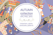 Autumn collection, a Person Illustration by Masha Naidzionysheva (Thumbnail 1 of 6)