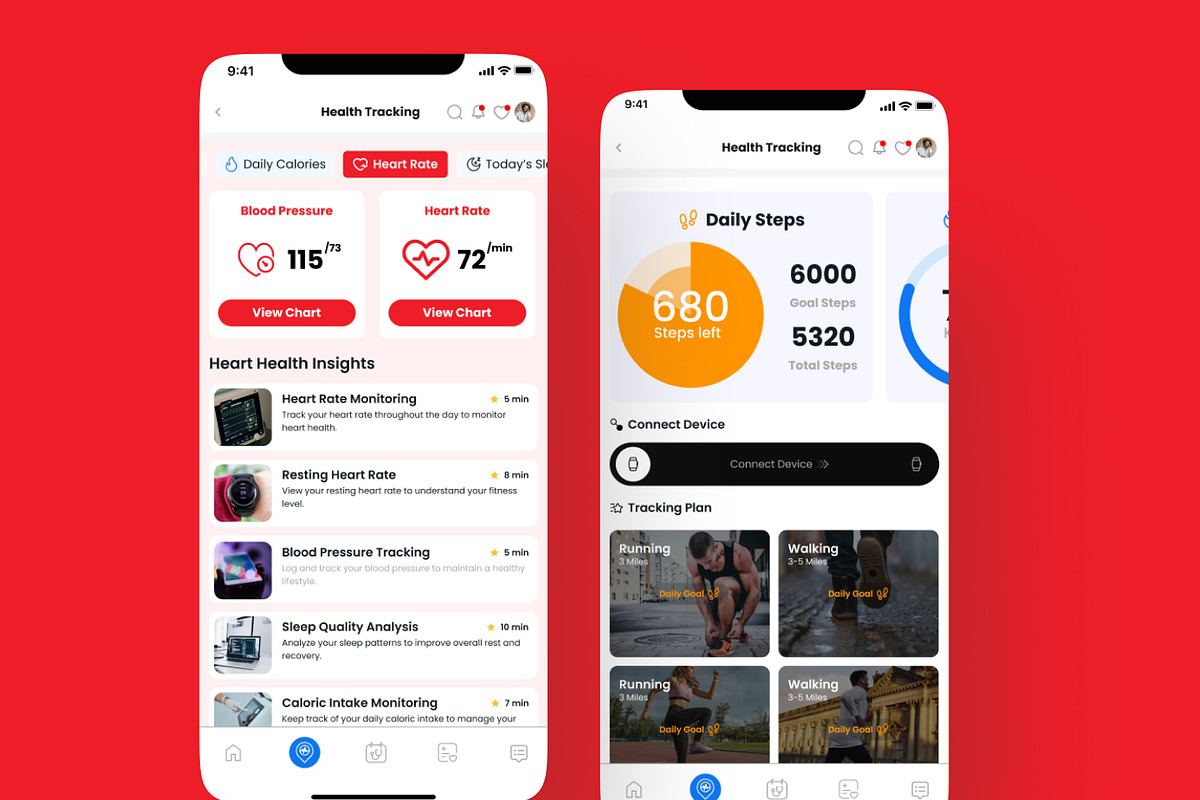 HealthSync App - Complete UI Kit, an UI Kit Template by UI Pixel (Photo 9 of 11)