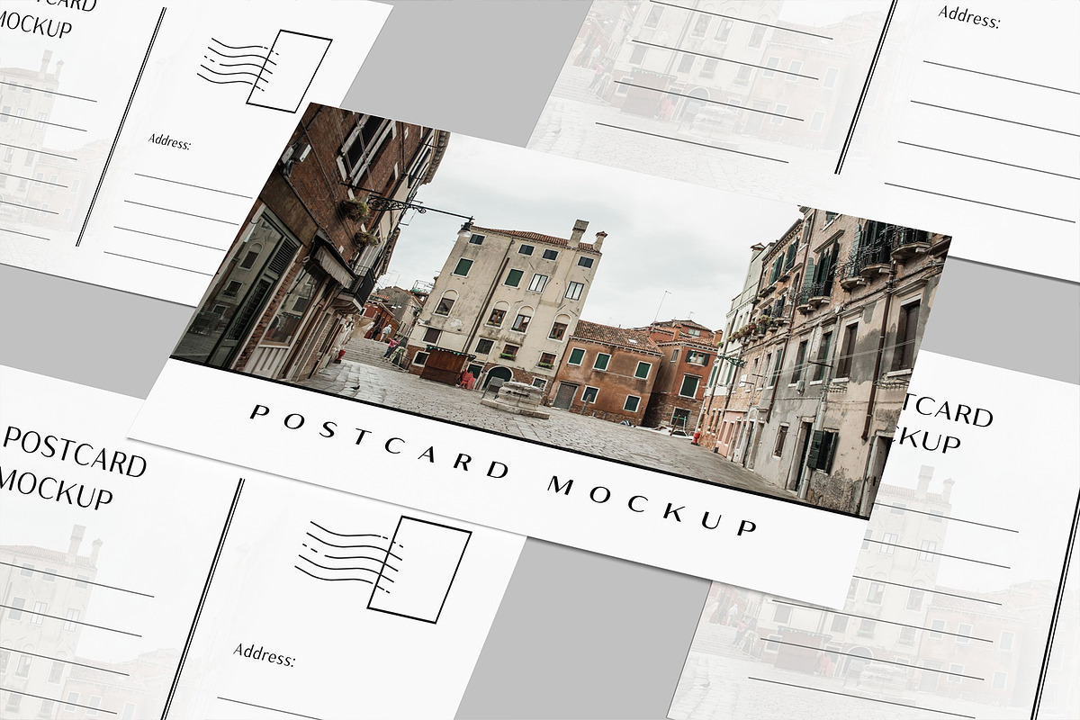 Realistic Postcard Mockup, an Advertising Mockup by lamorastudio (Photo 8 of 9)