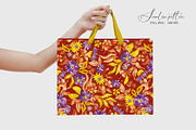 Watercolor summer floral pattern, a Pattern Graphic by SirenaArt (Thumbnail 10 of 12)