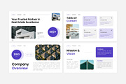Real Estate Company Presentation, a Presentation Template by Eklip Studio (Thumbnail 2 of 6)