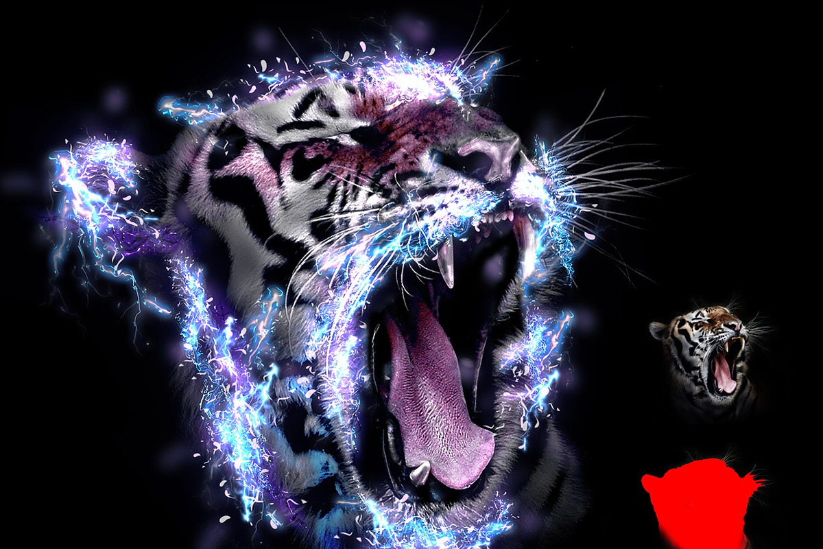 Electricity Photo Effect PS Action, an Action Add-On by MRI STUDIO (Photo 7 of 14)